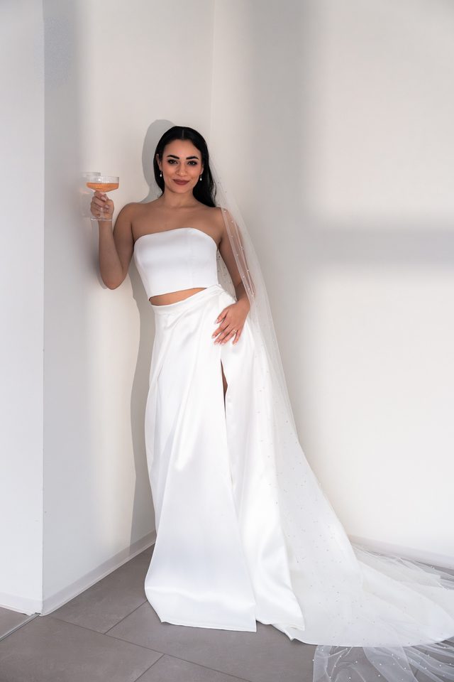 Brautkleid Zweiteiler Nina Moon von Fan Xia Design
