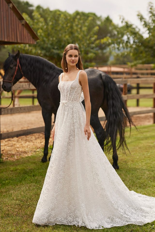 Brautkleid Nuisa von Rosa Clar&aacute; & Aire Barcelona