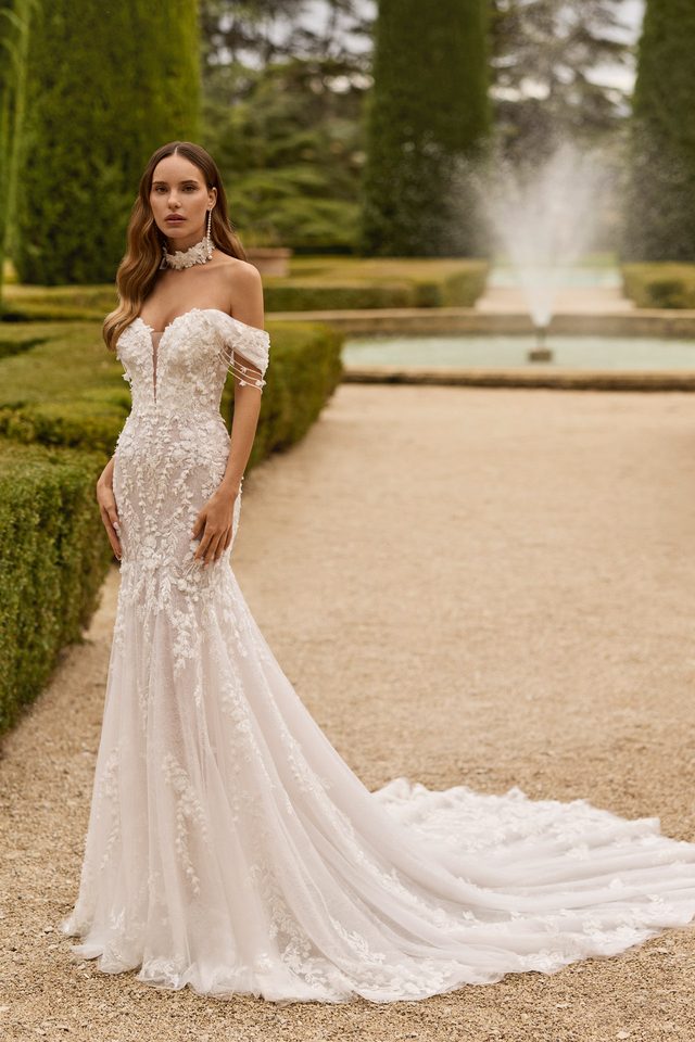 Brautkleid Xantal von Rosa Clar&aacute; & Aire Barcelona