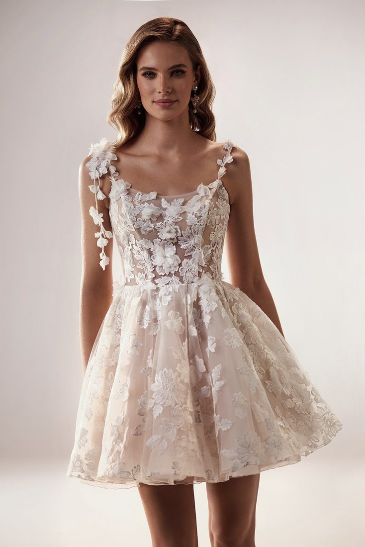 Dama Couture – kurzes Brautkleid bei White Silhouette München