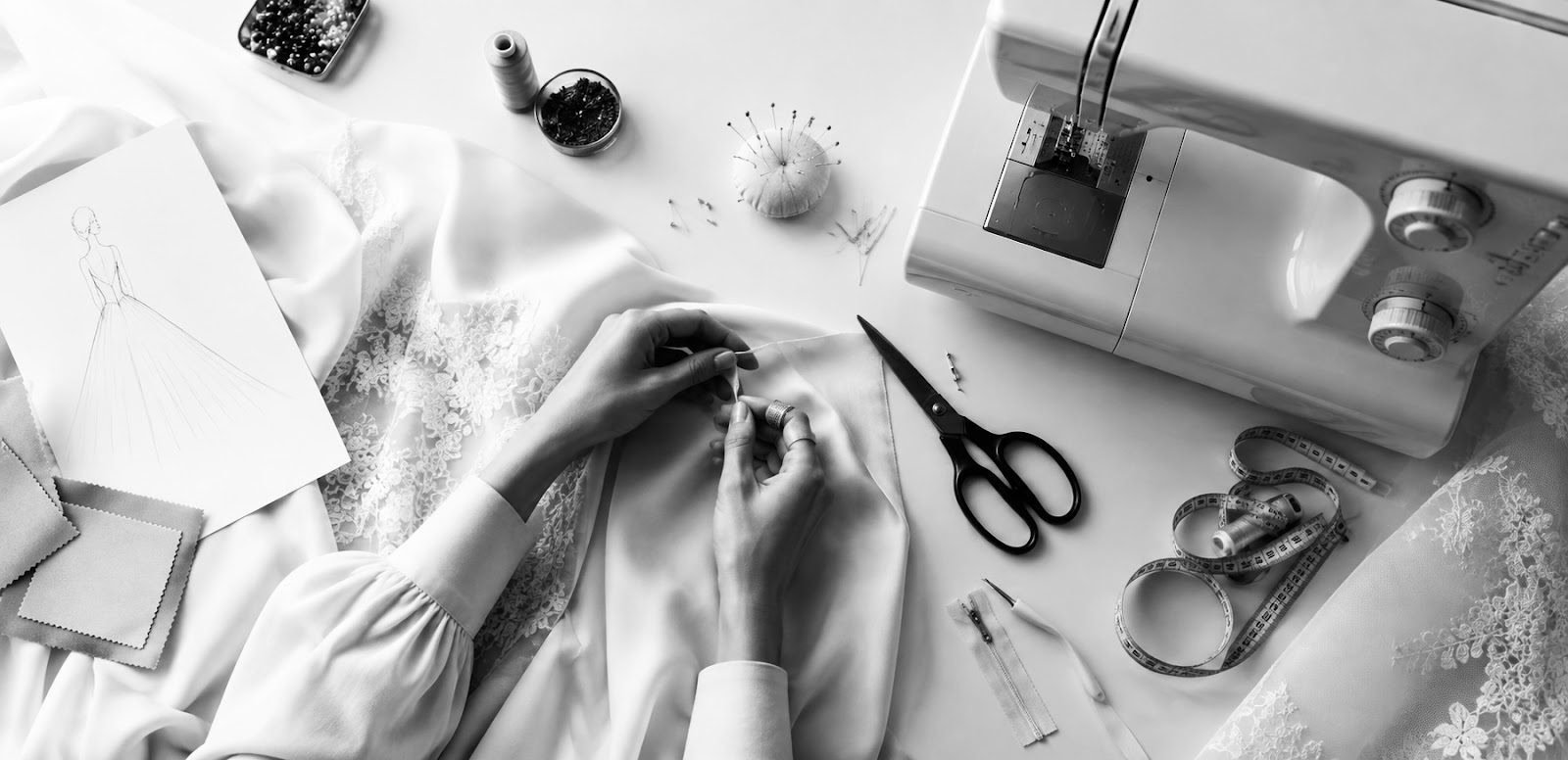 Dein Kleid, deine Regeln: Drei Stufen vom geänderten Detail bis zum Unikat von Fan Xia – White Silhouette München